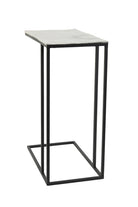 Side Table 48X26X60 Cm Macy Nickel
