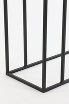 Side Table 48X26X60 Cm Macy Nickel