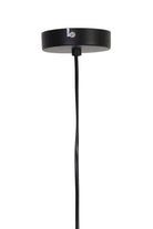 Hanging Lamp 59X35 Cm Masey Suede Natural