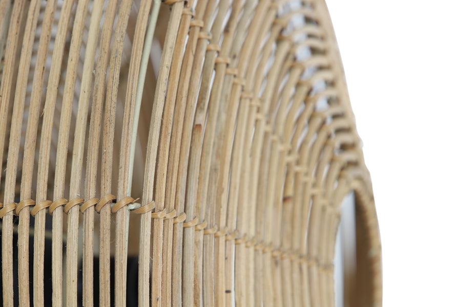 Wall Lamp 60X21 Cm Mataka Rattan Natural
