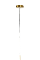 Hanging Lamp 25 Cm Medina Antique Bronze + Glass Matt White