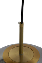 Hanging Lamp 30 Cm Medina Antique Bronze + Smoked Glass