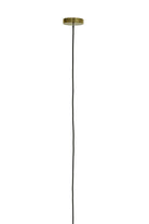 Hanging Lamp 30 Cm Medina Antique Bronze + Smoked Glass