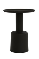 Side Table 39X52 Cm Milaki Black
