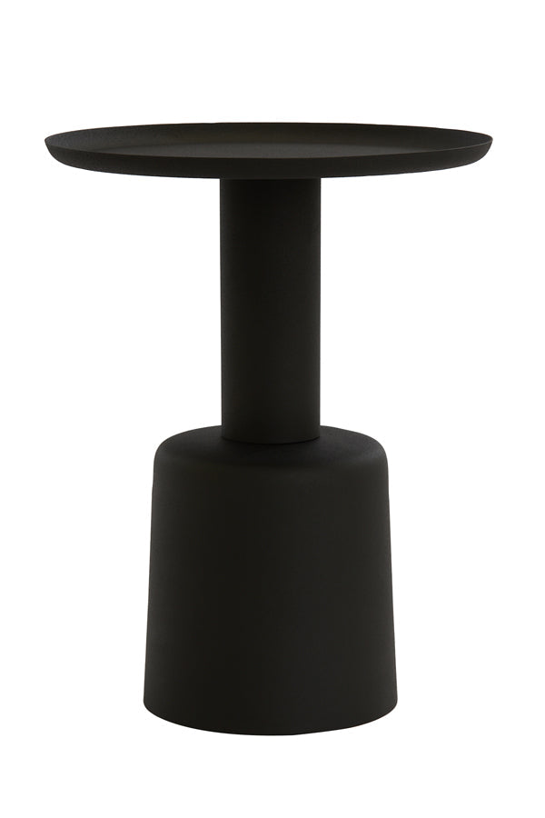 Side Table 39X52 Cm Milaki Black