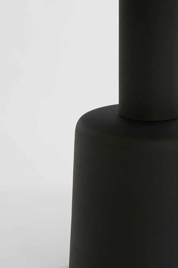 Side Table 39X52 Cm Milaki Black