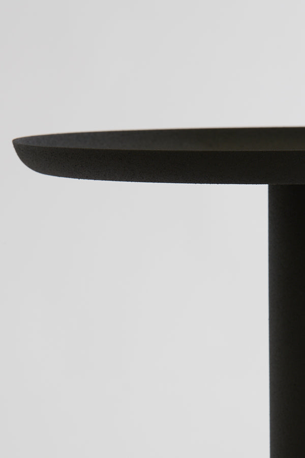 Side Table 39X52 Cm Milaki Black