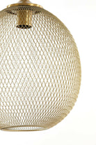Hanging Lamp 3L 104X30X34 Cm Moroc Gold
