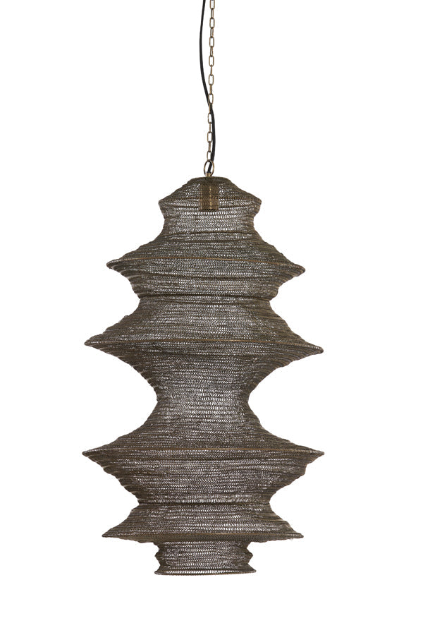 Hanging Lamp 48X82 Cm Nakisha Antique Bronze