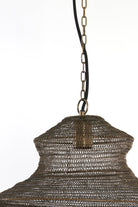 Hanging Lamp 48X82 Cm Nakisha Antique Bronze