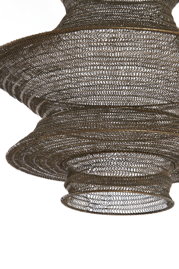 Hanging Lamp 48X82 Cm Nakisha Antique Bronze