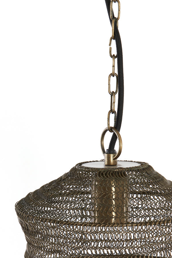 Hanging Lamp 48X82 Cm Nakisha Antique Bronze