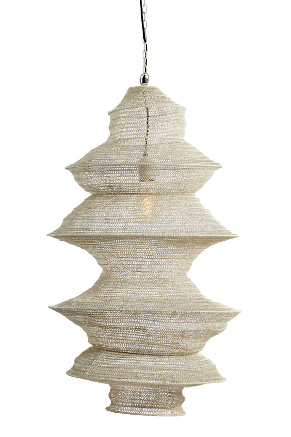 Hanging Lamp 48X82 Cm Nakisha Light Grey
