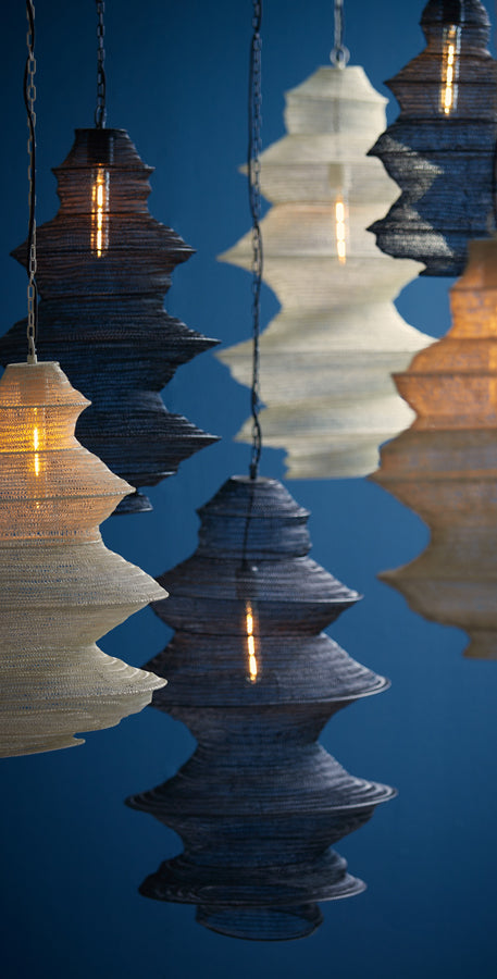 Hanging Lamp 48X82 Cm Nakisha Light Grey