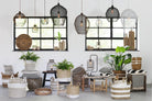Hanging Lamp 45X60 Cm Nikki Wire Shiny Black