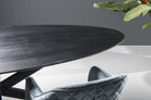 Oslo Eettafel Black Oval 240 Cm