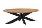 Oslo Oval Acasia 130 Cm