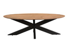 Oslo Oval Acasia 130 Cm