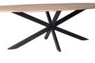 Oslo Eettafel Oval Acasia 210 Cm