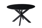 Oslo Round Black 120 Cm