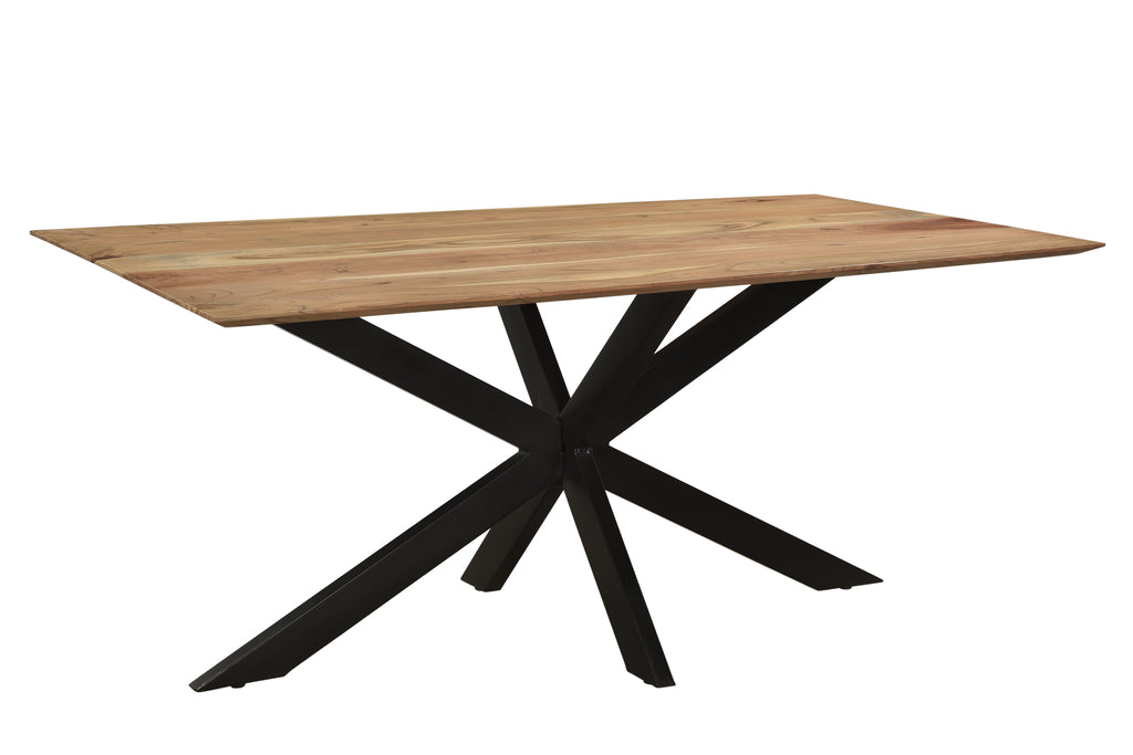 Oslo Spider Eettafel Acasia 160 Cm