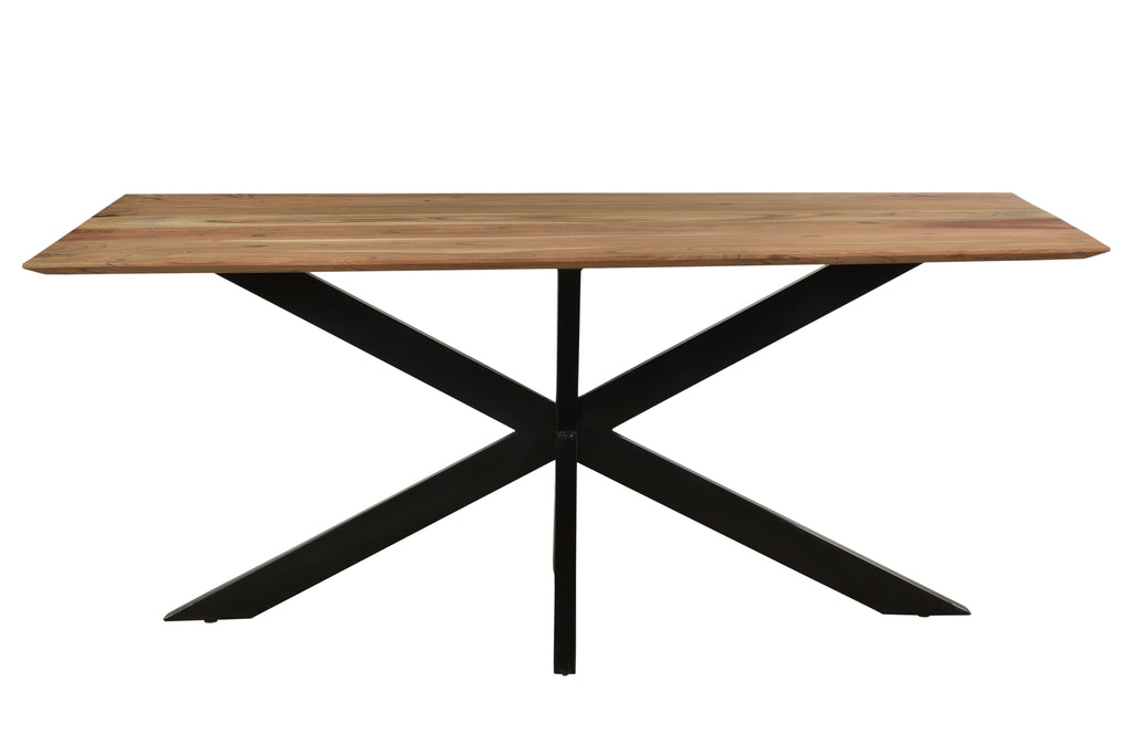 Oslo Spider Eettafel Acasia 160 Cm