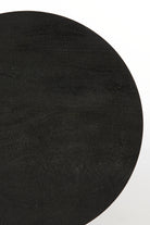Side Table 40X47 Cm Paxi Wood Matt Black