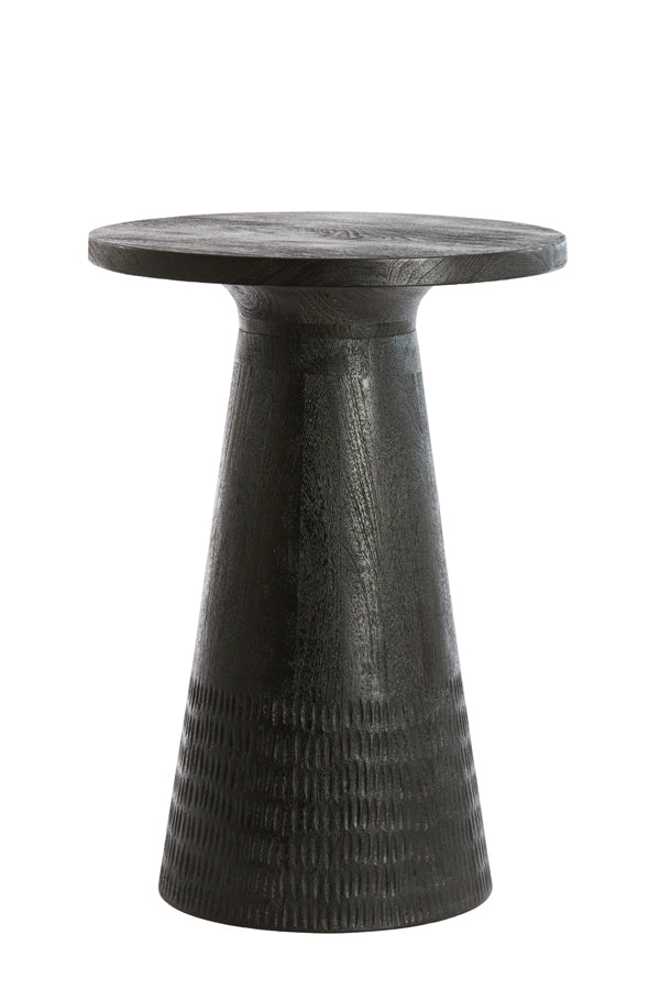 Side Table 45X64 Cm Paxos Matt Black