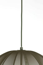 Hanging Lamp 42X50 Cm Plumeria Dark Green