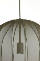 Hanging Lamp 42X50 Cm Plumeria Dark Green