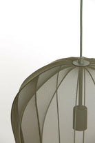 Hanging Lamp 42X50 Cm Plumeria Dark Green