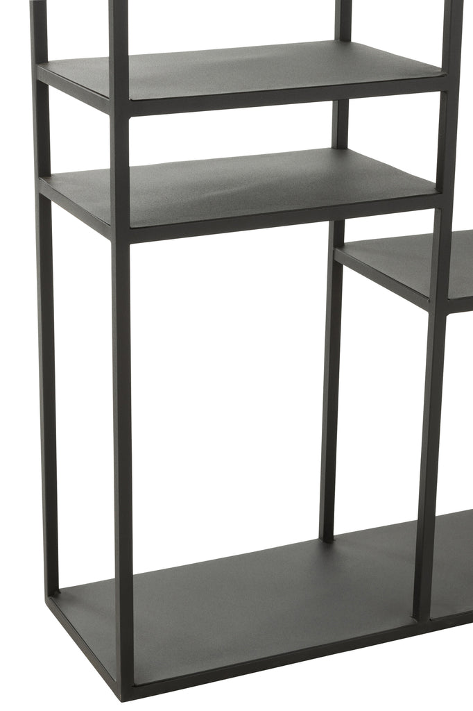 Rack Irregular Shelf Metal Black