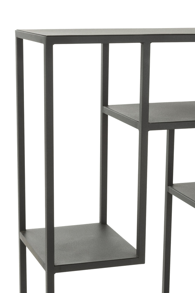 Rack Irregular Shelf Metal Black