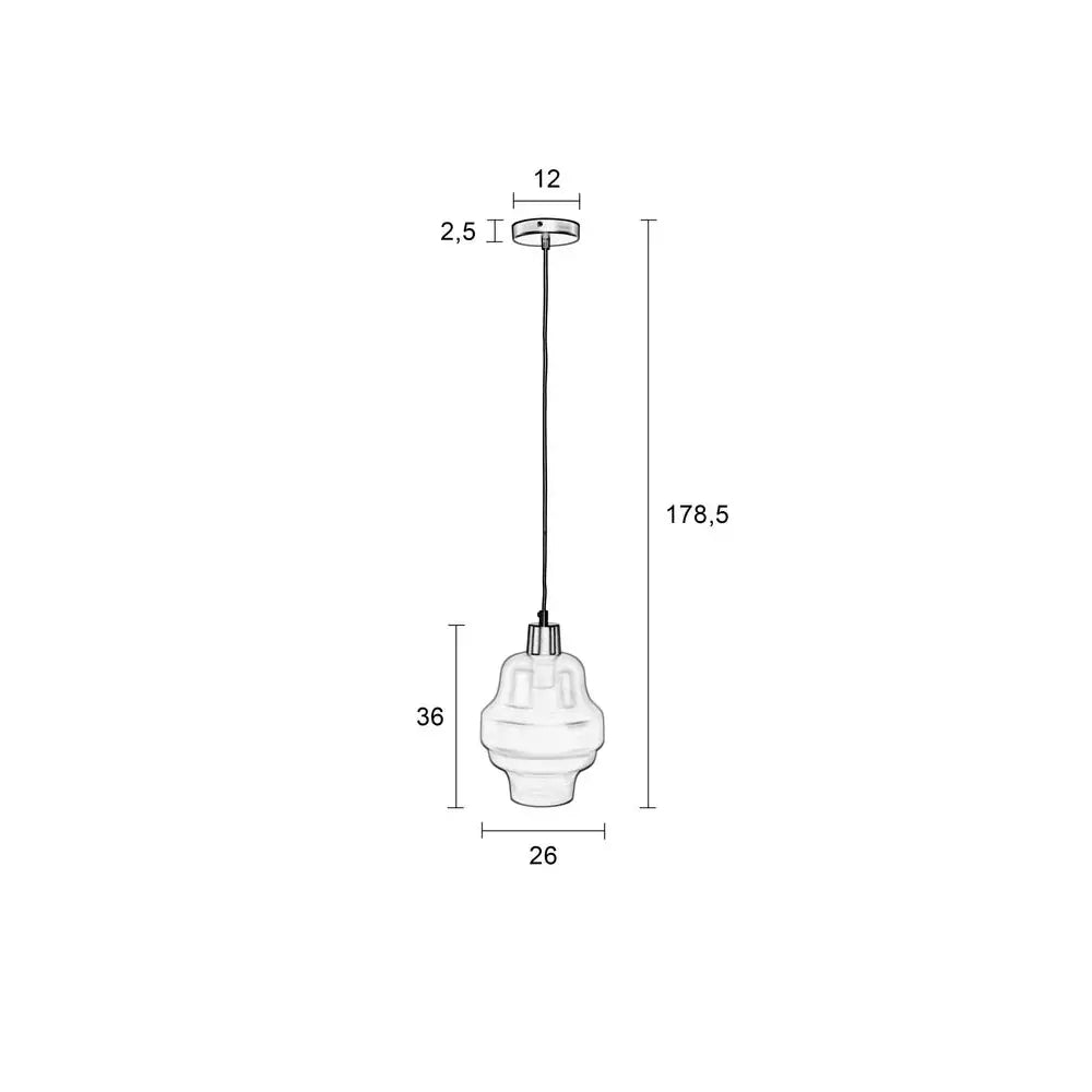 Rose Hanglamp Anthractite