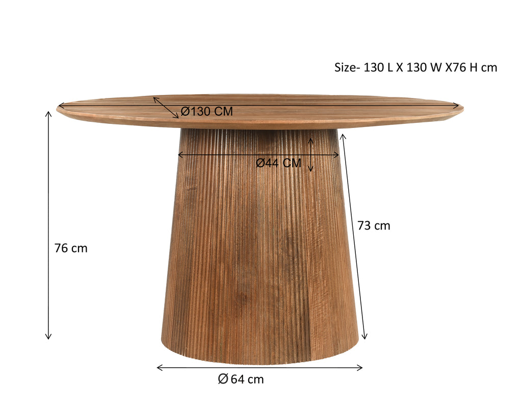 Salvator Eettafel 130Cm