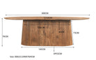 Salvator Eettafel 300Cm