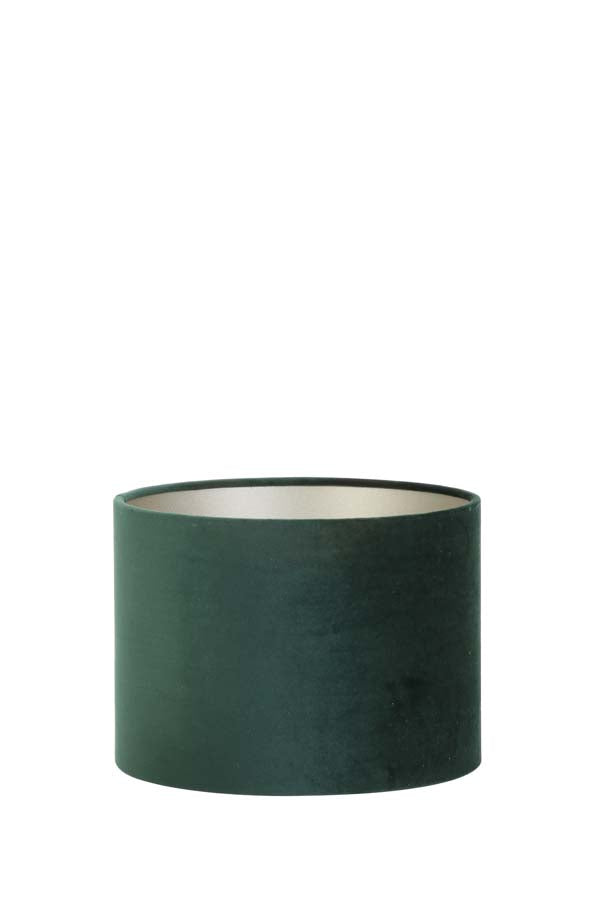 Lampenkap Cylinder 30-30-21 Cm Velours Dutch Green