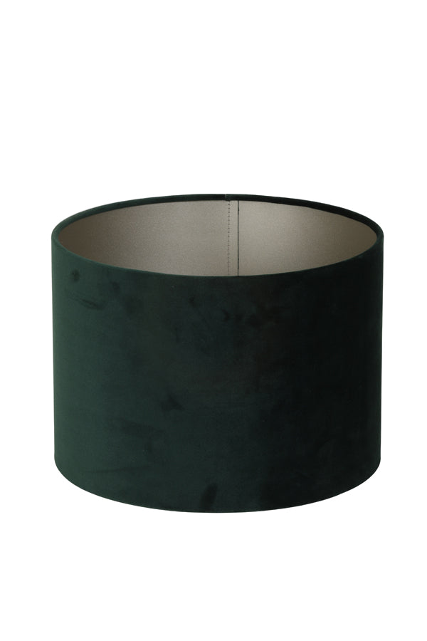 Lampenkap Cylinder 30-30-21 Cm Velours Dutch Green