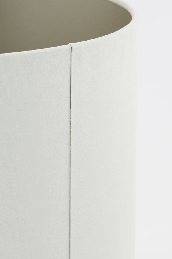 Lampenkap Cylinder 30-30-21 Cm Velours Off White