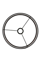 Shade Cylinder 35-35-25 Cm Livigno Black