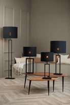 Shade Cylinder 35-35-25 Cm Livigno Black