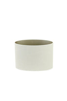 Lampenkap Oval Straight Slim 30-15-25 Cm Saverna Egg White