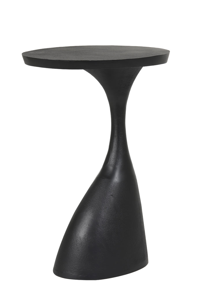 Side Table 40X33X55 Cm Macau Matt Black
