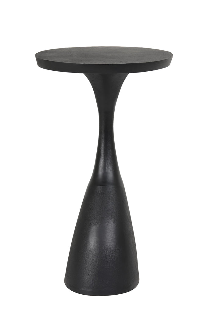 Side Table 40X33X55 Cm Macau Matt Black