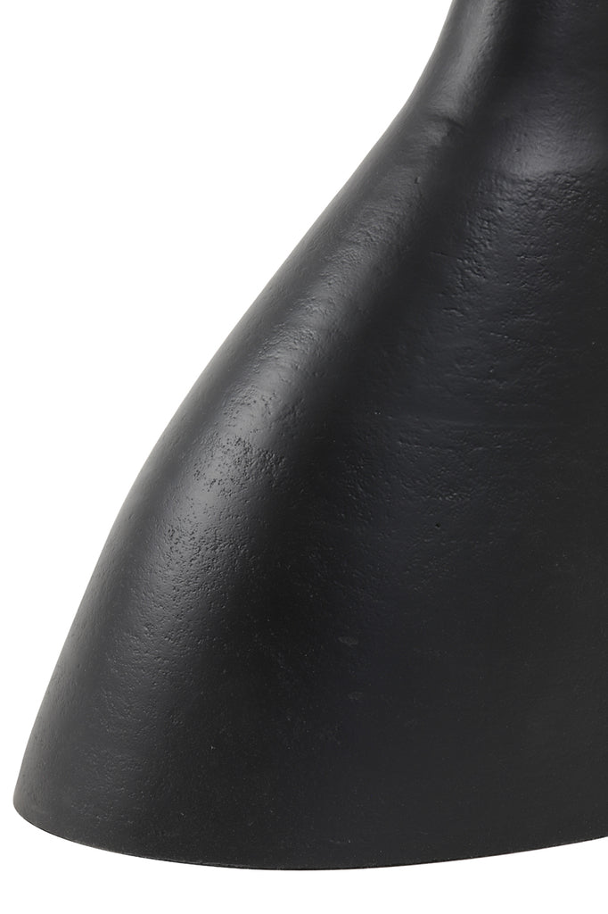 Side Table 40X33X55 Cm Macau Matt Black