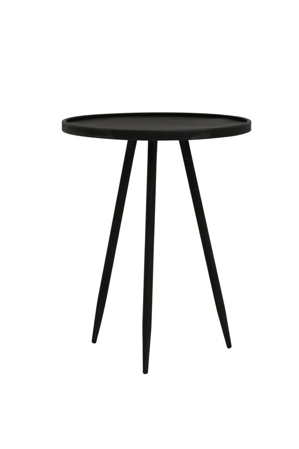 Bijzettafel Ø39 5X50 5 Cm Envira Zinc