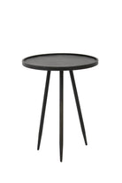 Bijzettafel Ø39 5X50 5 Cm Envira Zinc