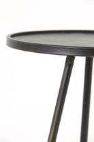 Bijzettafel Ø39 5X50 5 Cm Envira Zinc
