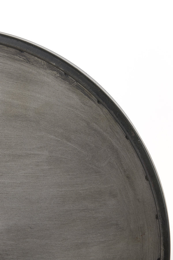 Bijzettafel Ø39 5X50 5 Cm Envira Zinc