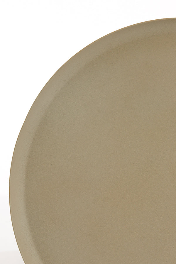 Bijzettafel Ø39X52 Cm Milaki Beige
